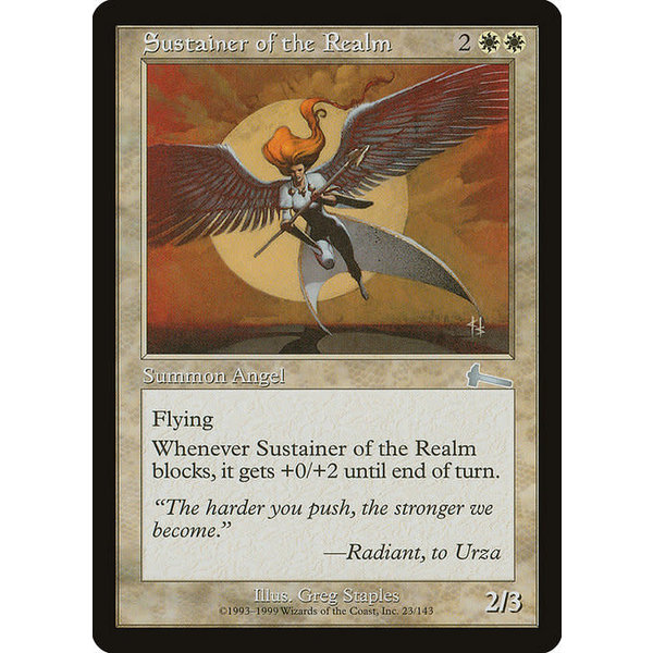 Magic: The Gathering Sustainer of the Realm (023) Lightly Played
