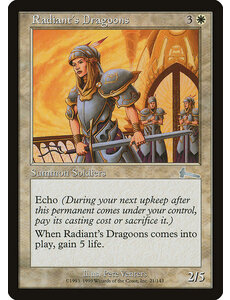 Magic: The Gathering Radiant's Dragoons (021) Lightly Played