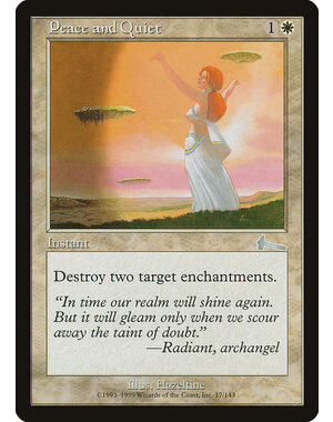 Magic: The Gathering Peace and Quiet (017) Lightly Played