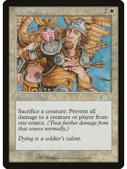 Magic: The Gathering Martyr's Cause (013) Lightly Played