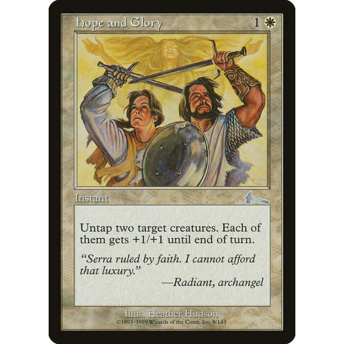 Magic: The Gathering Hope and Glory (009) Lightly Played