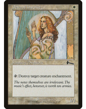 Magic: The Gathering Devout Harpist (006) Lightly Played