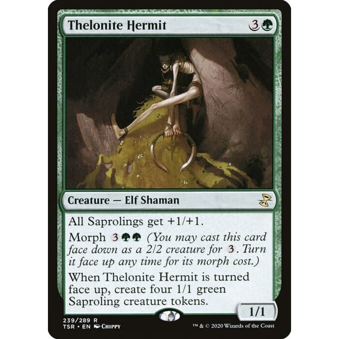 Magic: The Gathering Thelonite Hermit (239) Lightly Played