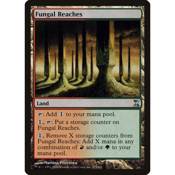 Magic: The Gathering Fungal Reaches (273) Moderately Played