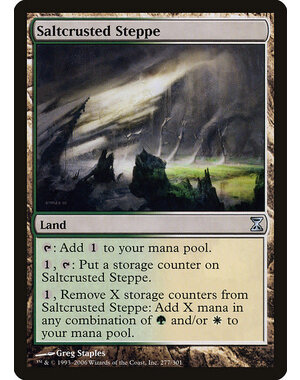 Magic: The Gathering Saltcrusted Steppe (277) Lightly Played