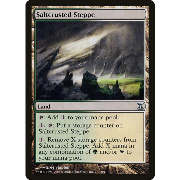 Magic: The Gathering Saltcrusted Steppe (277) Lightly Played