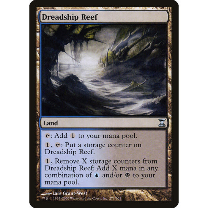 Magic: The Gathering Dreadship Reef (271) Lightly Played