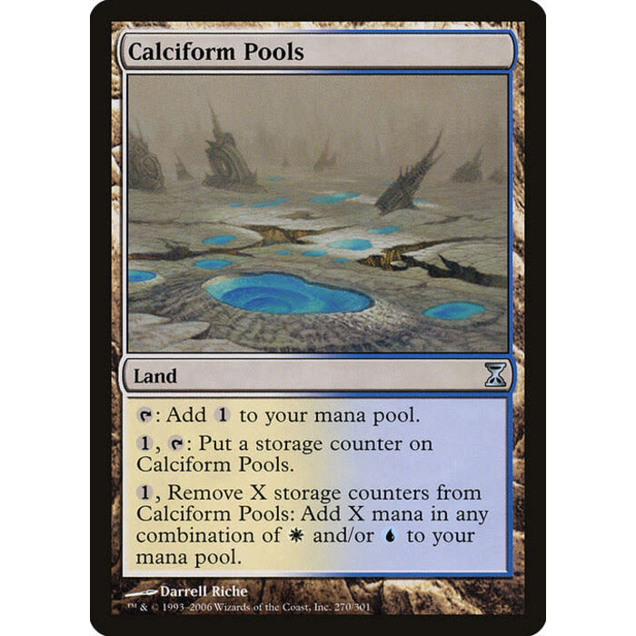 Magic: The Gathering Calciform Pools (270) Lightly Played