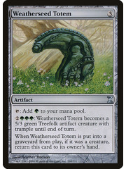 Magic: The Gathering Weatherseed Totem (268) Moderately Played Foil