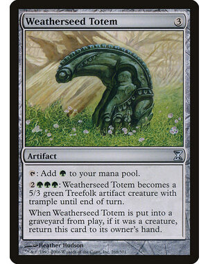 Magic: The Gathering Weatherseed Totem (268) Moderately Played Foil