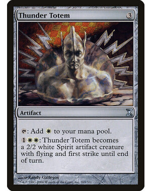 Magic: The Gathering Thunder Totem (265) Moderately Played