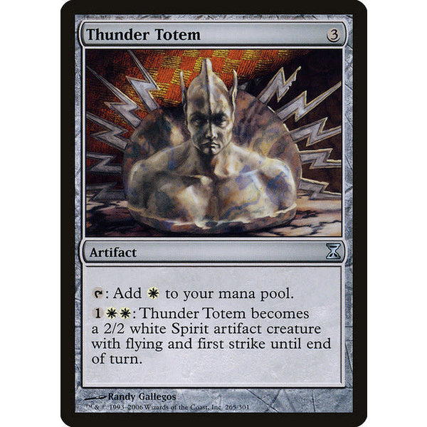 Magic: The Gathering Thunder Totem (265) Moderately Played