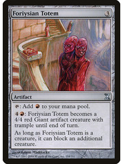 Magic: The Gathering Foriysian Totem (254) Moderately Played