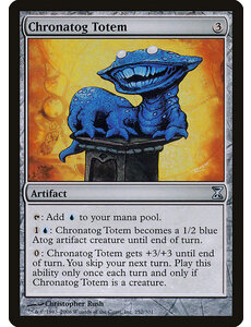 Magic: The Gathering Chronatog Totem (252) Moderately Played