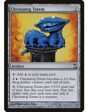 Magic: The Gathering Chronatog Totem (252) Moderately Played