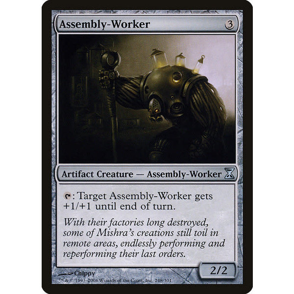 Magic: The Gathering Assembly-Worker (248) Moderately Played