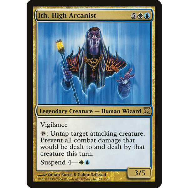 Magic: The Gathering Ith, High Arcanist (241) Moderately Played
