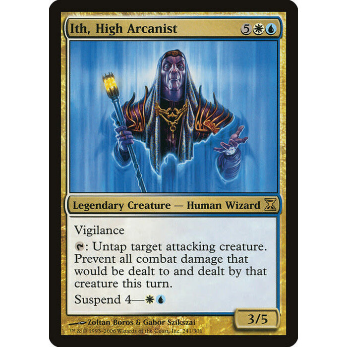 Magic: The Gathering Ith, High Arcanist (241) Moderately Played