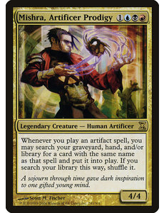 Magic: The Gathering Mishra, Artificer Prodigy (243) Moderately Played