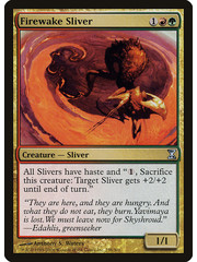 Magic: The Gathering Firewake Sliver (238) Moderately Played