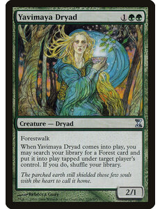 Magic: The Gathering Yavimaya Dryad (235) Moderately Played