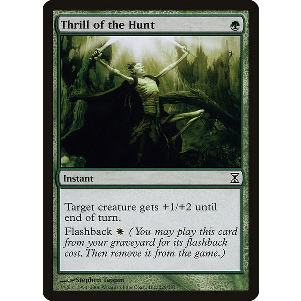 Magic: The Gathering Thrill of the Hunt (229) Moderately Played