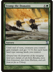 Magic: The Gathering Tromp the Domains (230) Moderately Played Foil