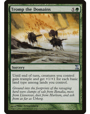 Magic: The Gathering Tromp the Domains (230) Moderately Played Foil