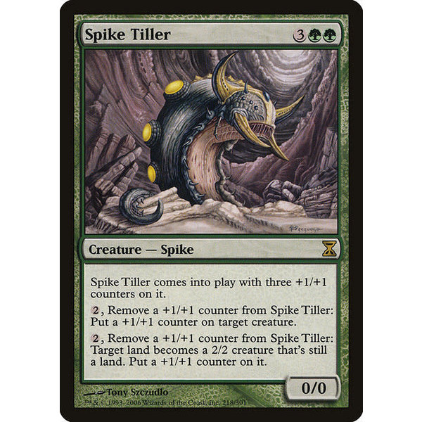 Magic: The Gathering Spike Tiller (218) Moderately Played
