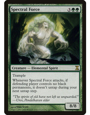 Magic: The Gathering Spectral Force (217) Moderately Played