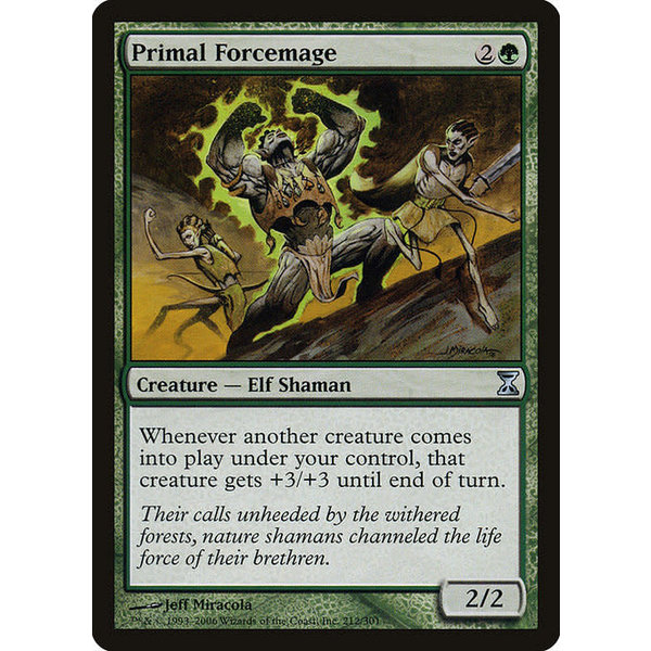 Magic: The Gathering Primal Forcemage (212) Moderately Played