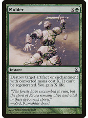 Magic: The Gathering Molder (206) Moderately Played