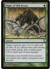 Magic: The Gathering Might of Old Krosa (204) Lightly Played Foil