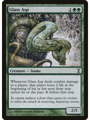 Magic: The Gathering Glass Asp (197) Moderately Played