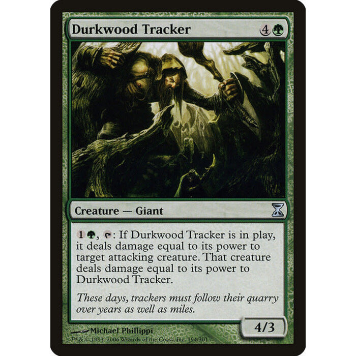 Magic: The Gathering Durkwood Tracker (194) Moderately Played