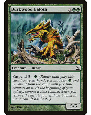 Magic: The Gathering Durkwood Baloth (193) Moderately Played