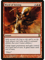 Magic: The Gathering Word of Seizing (188) Moderately Played