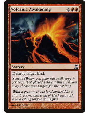 Magic: The Gathering Volcanic Awakening (186) Moderately Played