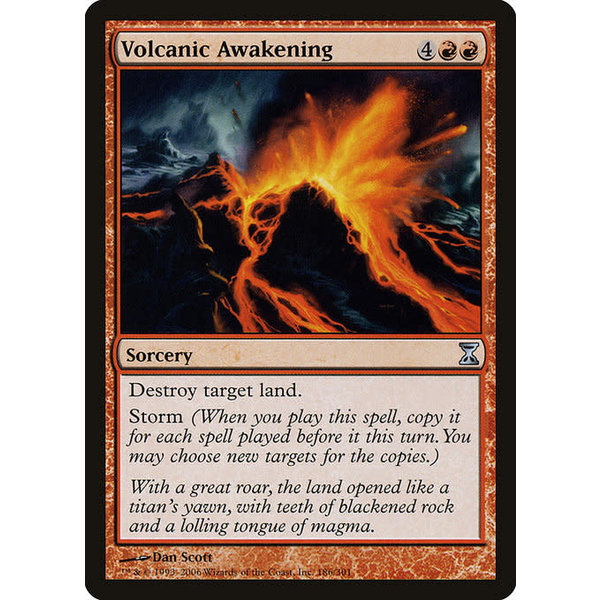 Magic: The Gathering Volcanic Awakening (186) Moderately Played