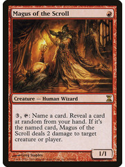 Magic: The Gathering Magus of the Scroll (169) Lightly Played