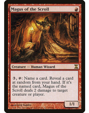 Magic: The Gathering Magus of the Scroll (169) Moderately Played