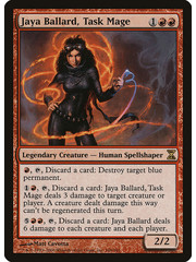 Magic: The Gathering Jaya Ballard, Task Mage (166) Moderately Played