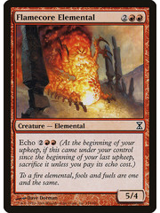 Magic: The Gathering Flamecore Elemental (154) Moderately Played