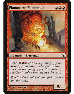 Magic: The Gathering Flamecore Elemental (154) Moderately Played