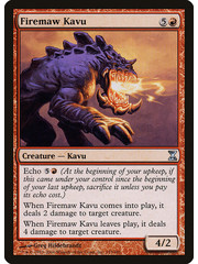 Magic: The Gathering Firemaw Kavu (153) Moderately Played
