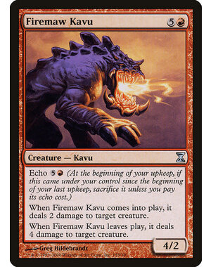 Magic: The Gathering Firemaw Kavu (153) Moderately Played
