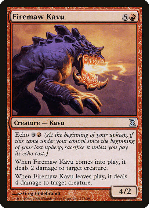 kavu cards mtg Yavimaya [Invasion] Your deck of cards represents all the weapons in your arsenal Mtg Kavu 3/3 Token Alternative