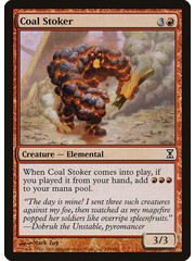 Magic: The Gathering Coal Stoker (150) Moderately Played