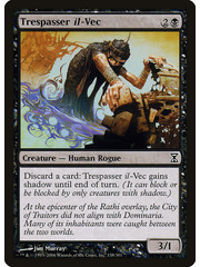Magic: The Gathering Trespasser il-Vec (138) Moderately Played