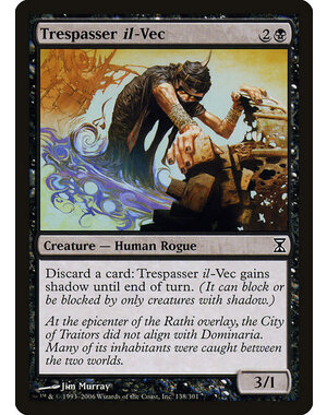 Magic: The Gathering Trespasser il-Vec (138) Moderately Played